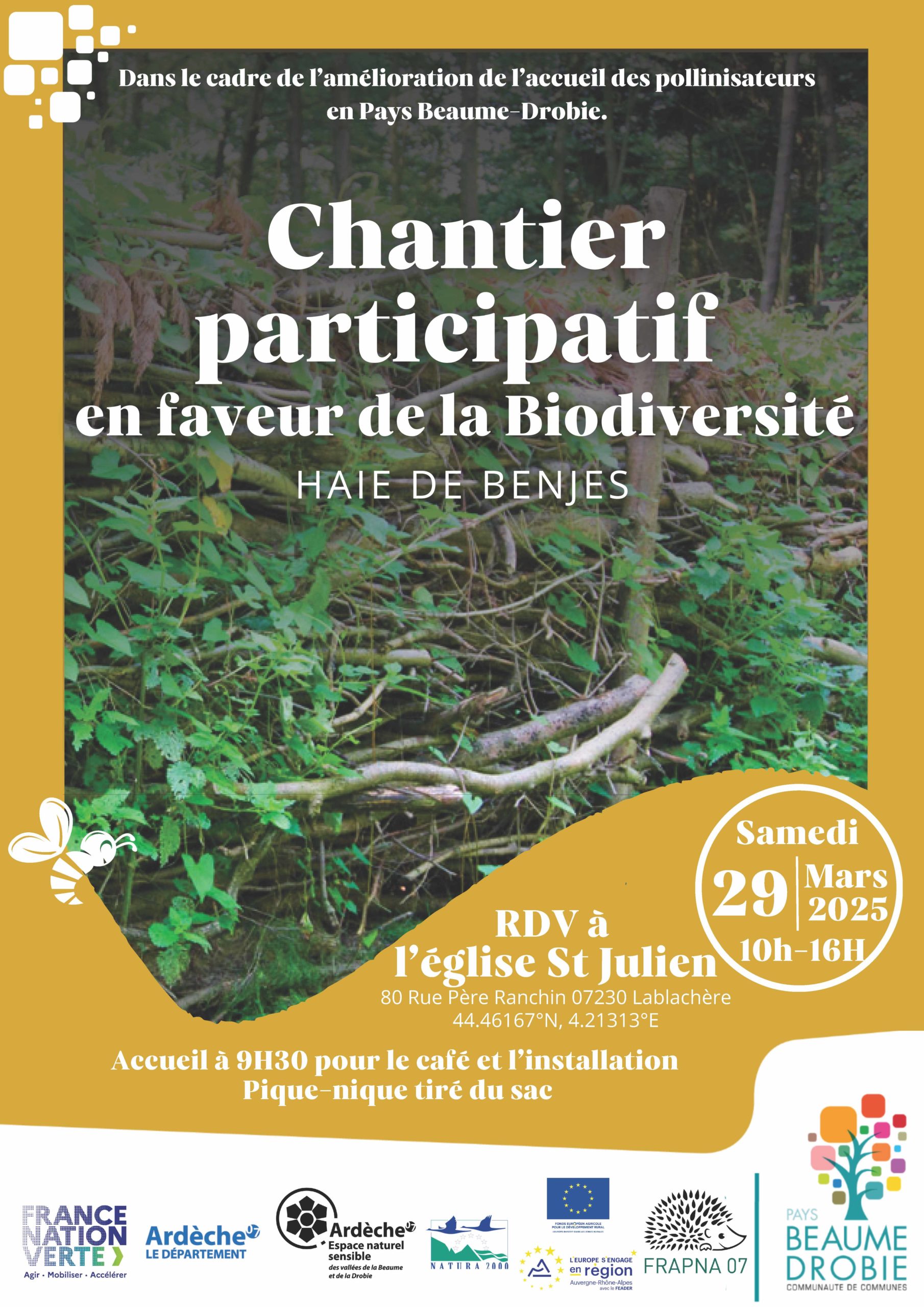 affiche chantier